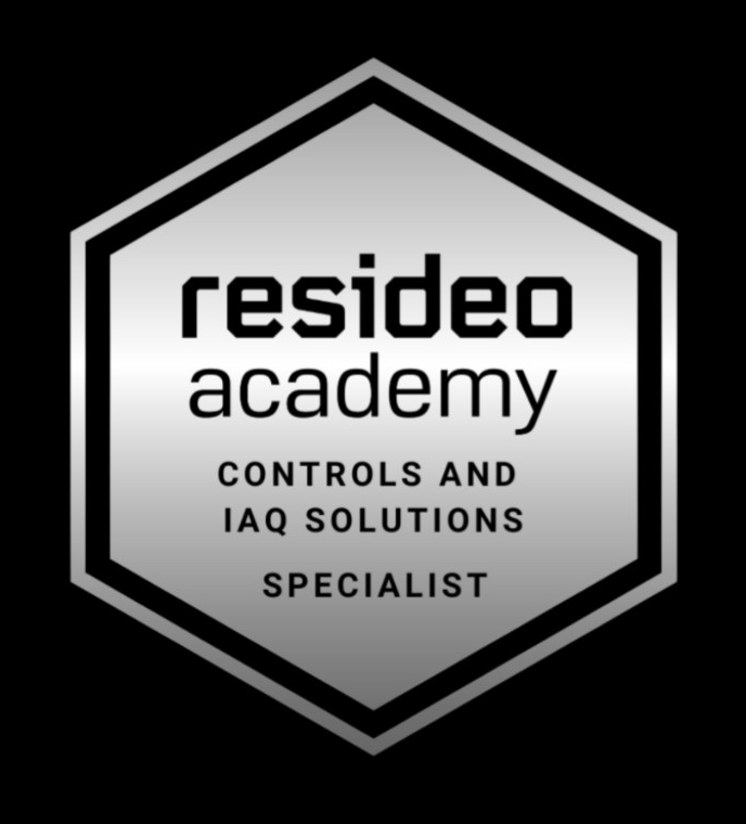 Resideo Academy — Controls and IAQ Solutions Specialist badge